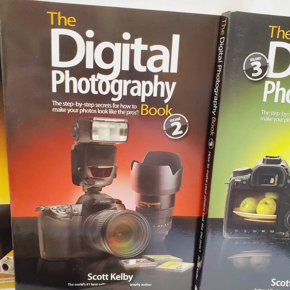 Scott Kelby's Digital Photography by Kelby‎ Volumes 1, 2, & 3 Boxed Set
